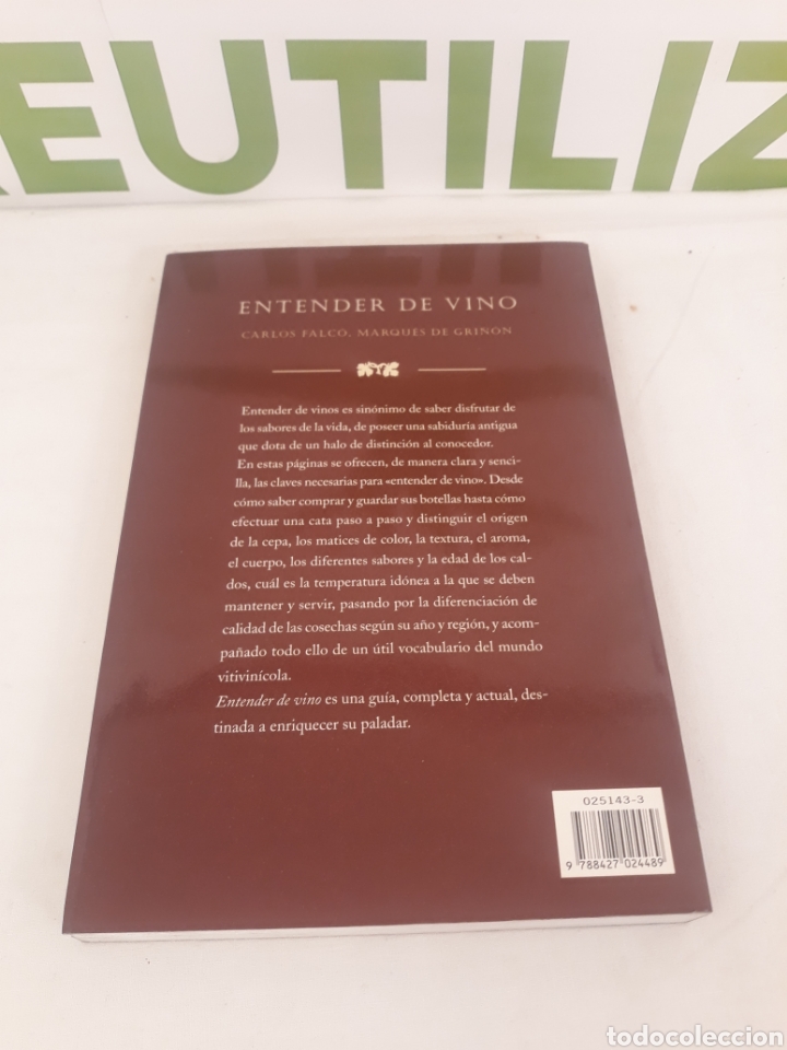 Libros: Entender de vino. Carlos Falco. - Foto 2