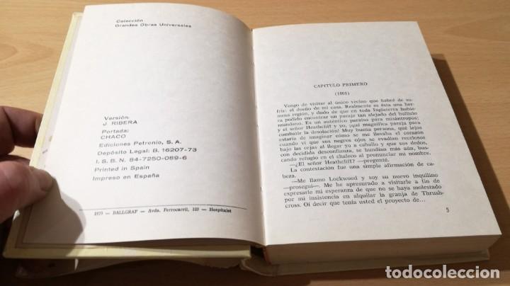 Libros: CUMBRES BORRASCOSAS - EMILY BRONTE - PETRONIO		LL505 - Foto 8