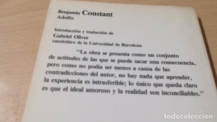 Libros: ADOLFO - BENJAMIN CONSTANT - PLANETA		TXT88 - Foto 3