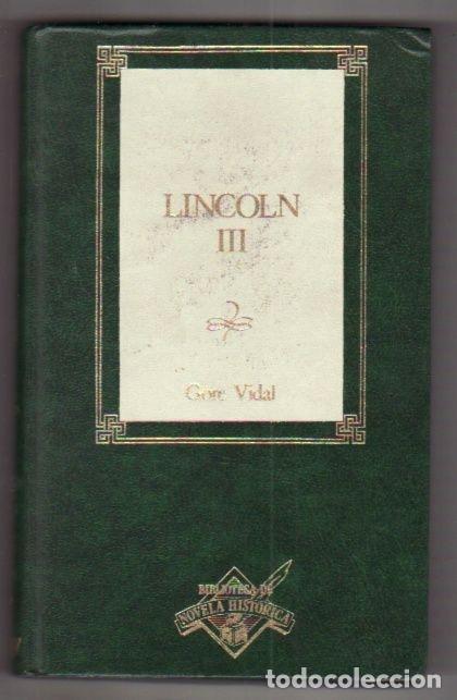 Libros: LINCOLN (TOMO III) - VIDAL, GORE - Foto 2