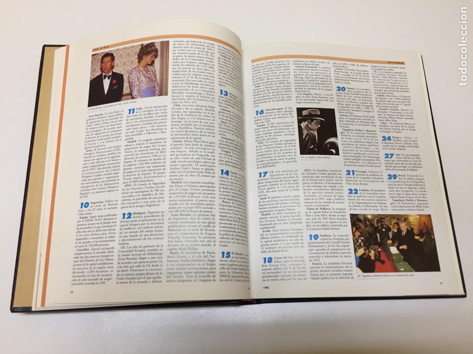 Libros: Salvat Libro del A&ntilde;o 1992 - Foto 2