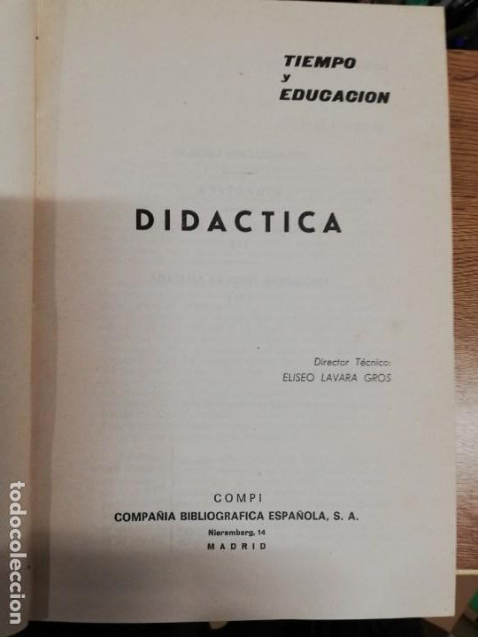 Libros: Did&aacute;ctica. Tomo II. Eliseo Lavara - Foto 4