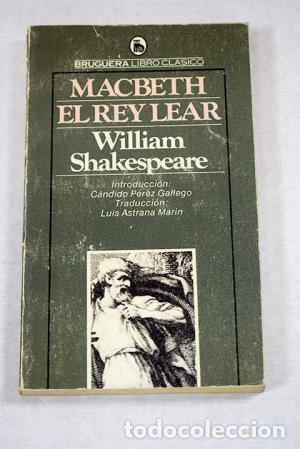 Libros: MACBETH/EL REY LEAR - Shakespeare,William - Foto 1