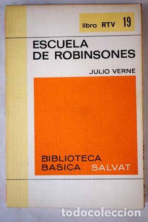Libros: ESCUELA DE ROBINSONES - Verne,Julio - Foto 1