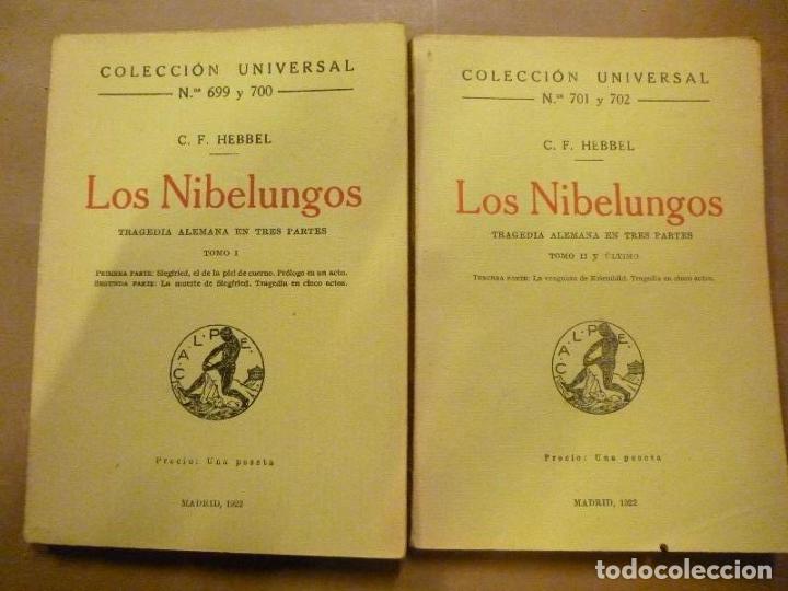 Libros: Los Nibelungs. - Hebbel, C.F. - Foto 1