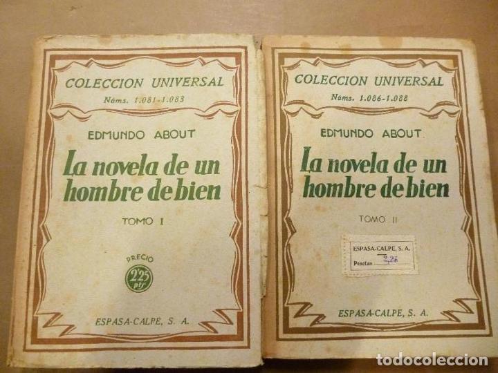 Libros: La Novela de un Hombre de Bien. - About, Edmond. - Foto 1