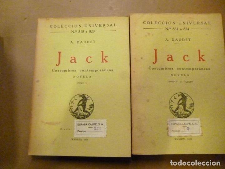Libros: Jack. Costumbre Contempor&aacute;neos. Novela. - Daudet, A. - Foto 1