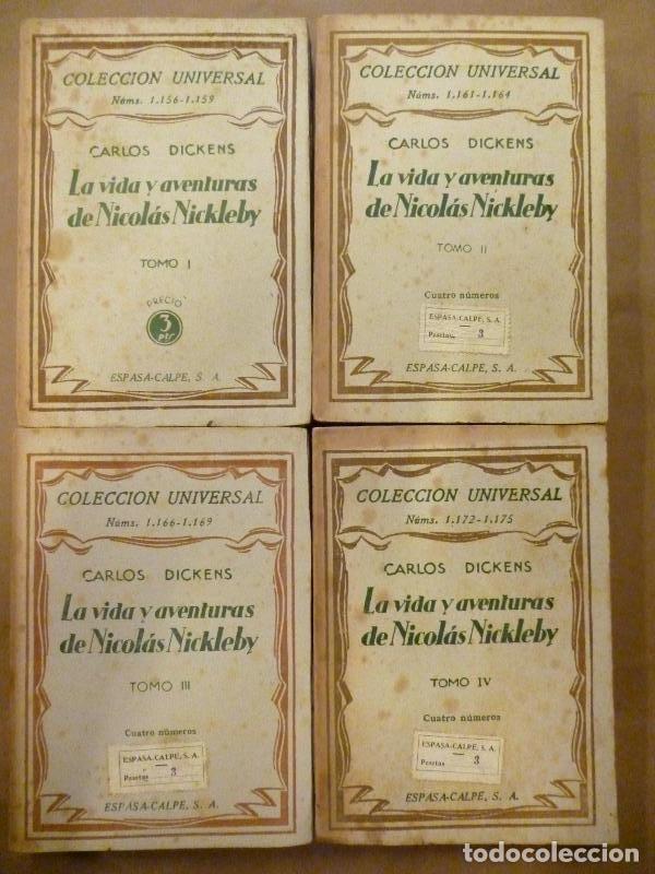 Libros: La Vida y Aventuras de Nicol&aacute;s Nickleby. - Dickens, Carlos. - Foto 1
