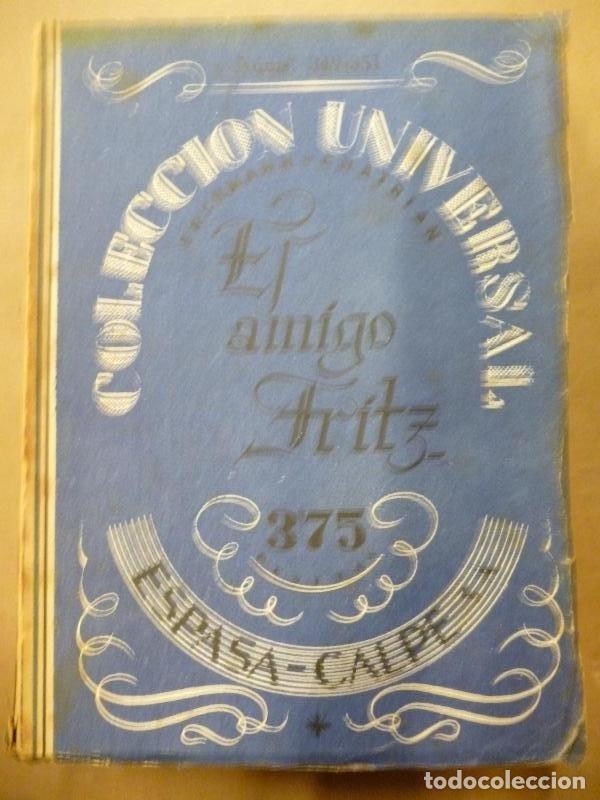 Libros: El Amigo Fritz. - Erckmann-Chatrian. - Foto 1