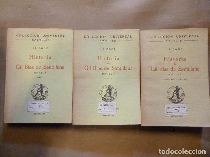 Libros: Gil Blas de Santillana. - Le Sage. - Foto 1