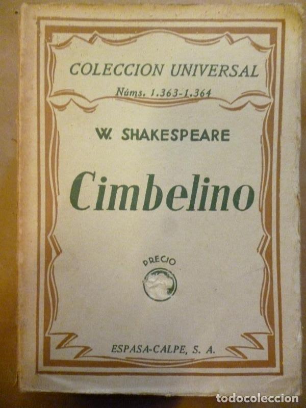 Libros: Cimbelino. - Shakespeare, W. - Foto 1