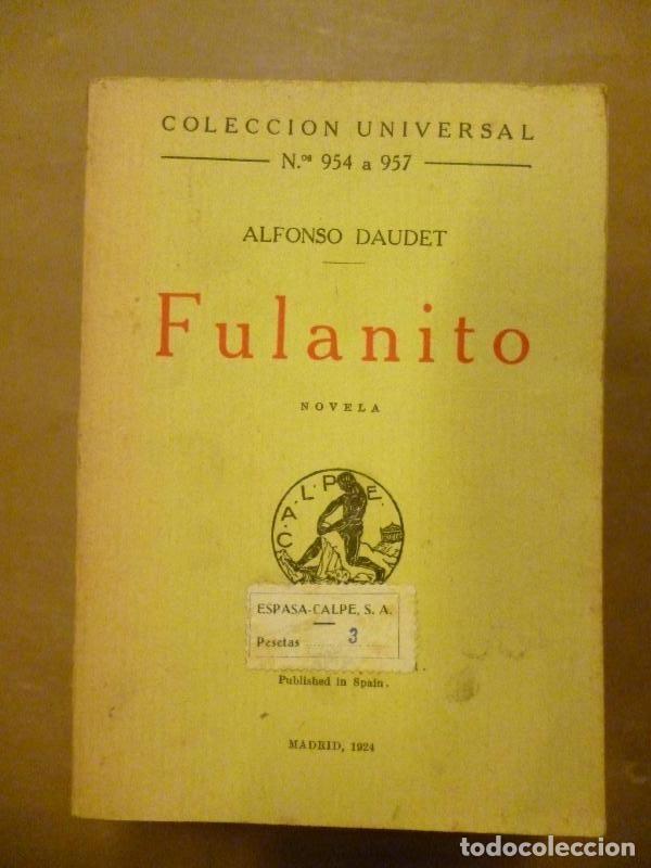 Libros: Fulanito. Novela. - Daudet, Alfonso. - Foto 1