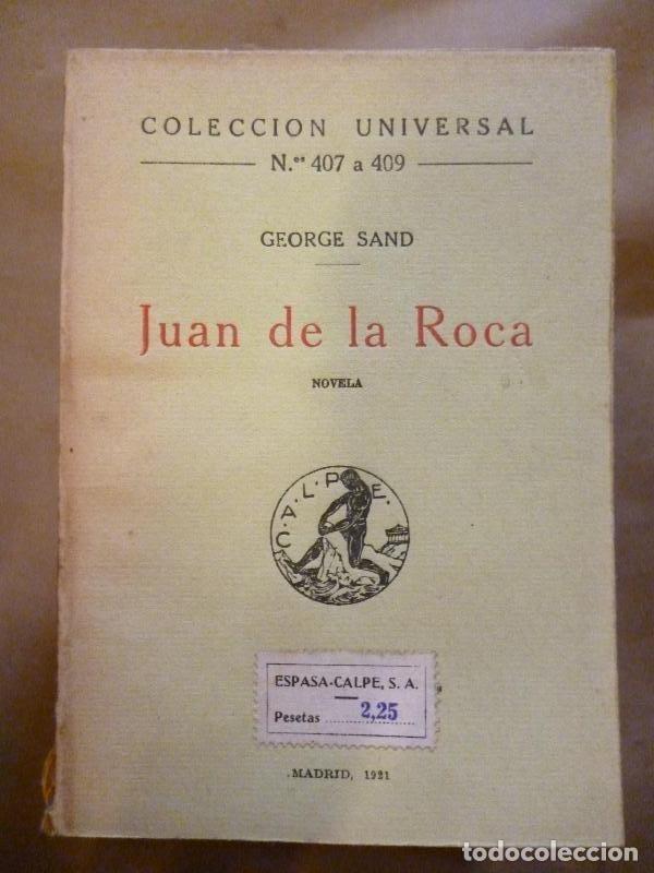 Libros: Juan de la Roca. Novela. - Sand, Jorge. - Foto 1