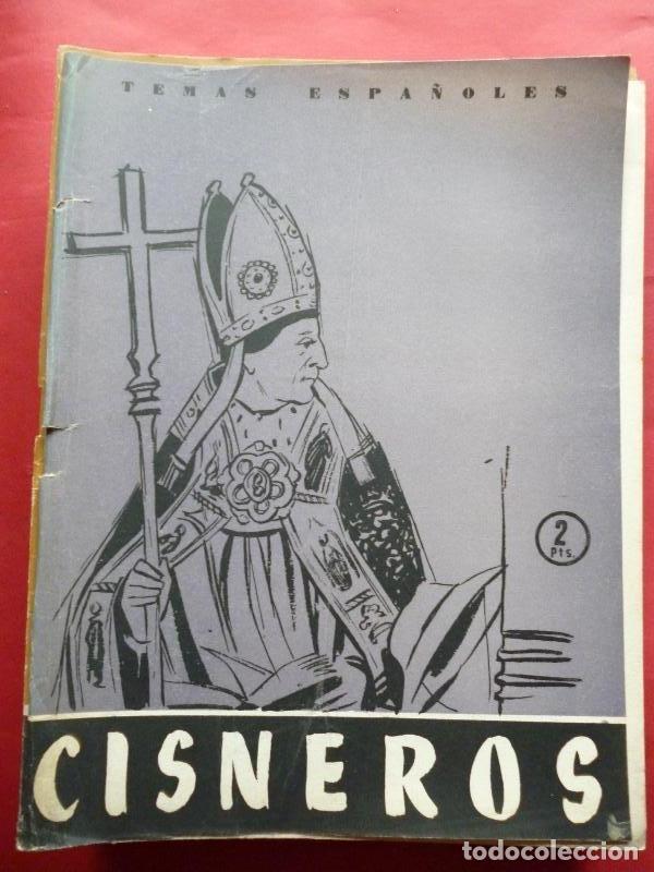 Libros: Cisneros. - Sanz y D&iacute;az, Jos&eacute;. - Foto 1