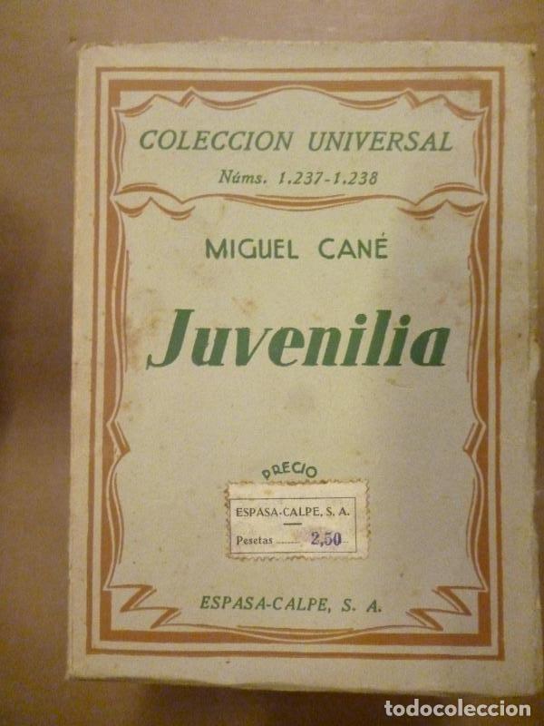 Libros: JUVENILIA. - CAN&Eacute;, Miguel. - Foto 1