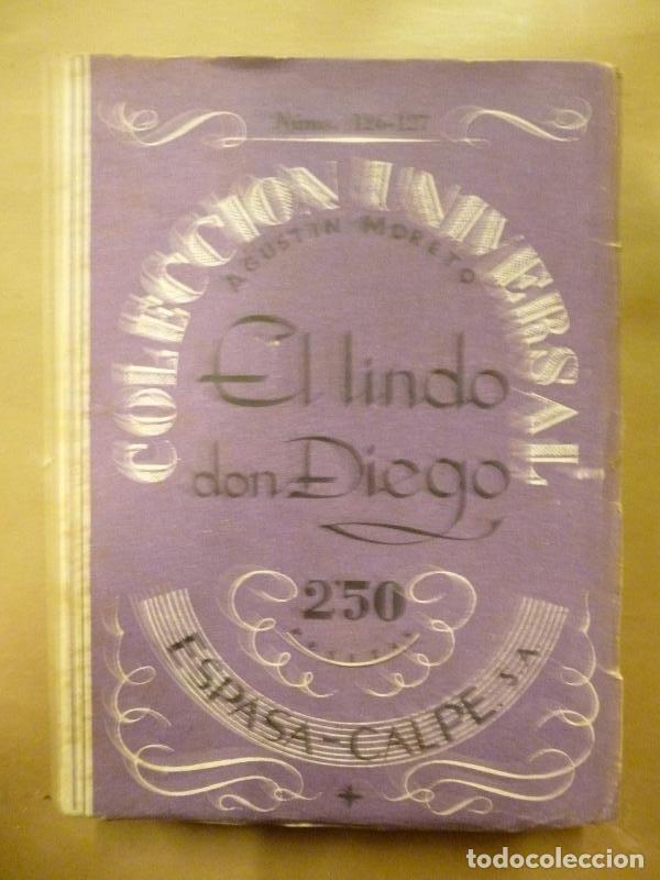 Libros: El Lindo Don Diego. - Moreto, Agust&iacute;n. - Foto 1