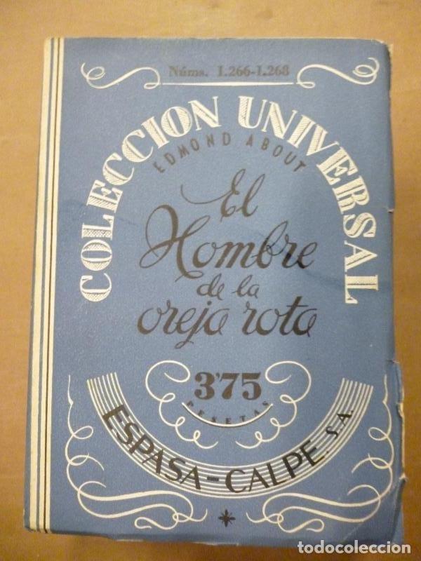 Libros: El Hombre de la Oreja Rota. - About, Edmond. - Foto 1