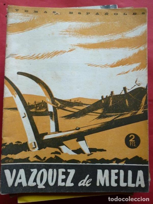 Libros: V&aacute;zquez de Mella. - Aguirre Prado, Luis. - Foto 1