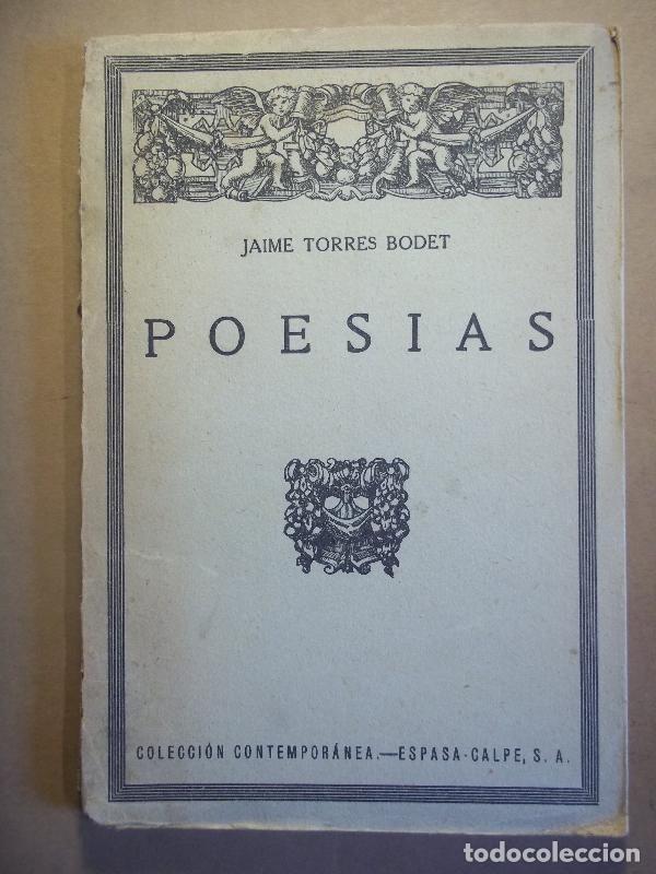 Libros: POES&Iacute;AS. - TORRES BODET, Jaime. - Foto 1