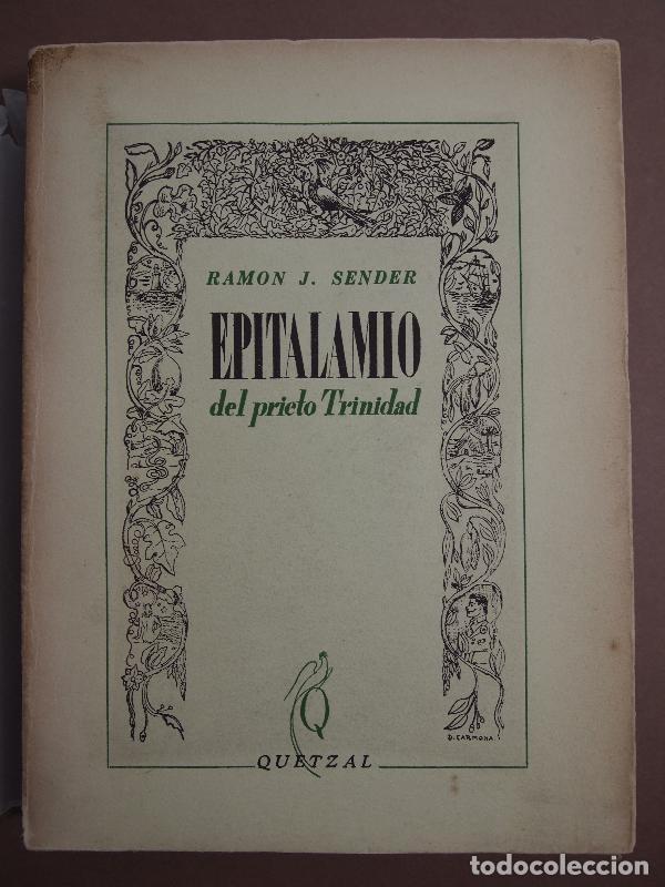 Libros: EPITALAMIO DE PRIETO TRINIDAD. - SENDER, Ram&oacute;n J. - Foto 1