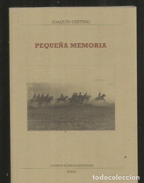 Libros: PEQUE&Ntilde;A MEMORIA - CESTINO, JOAQUIN - Foto 2