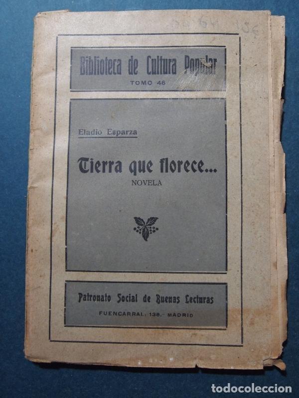 Libros: Tierra que Florece. - Esparza, Eladio. - Foto 1