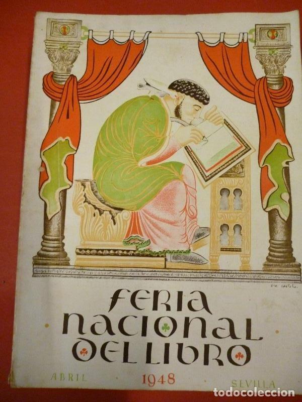 Libros: Cat&aacute;logo de la Feria Nacional del Libro 1948. - - Foto 1