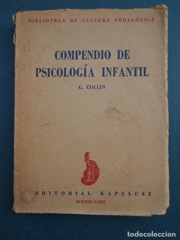 Libros: COMPENDIO DE PSICOLOGIA INFANTIL. - COLLIN, G. - Foto 1