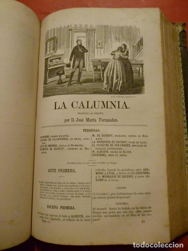 Libros: Teatro Selecto. Tomo VI. - Orellana. - Foto 3