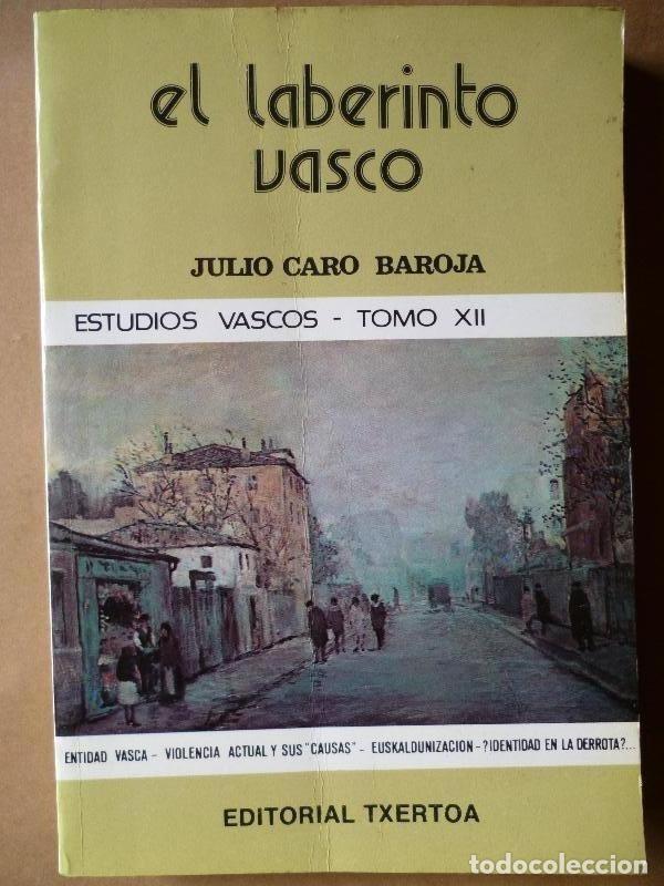 Libros: El Laberinto Vasco - Caro Baroja, Julio. - Foto 1