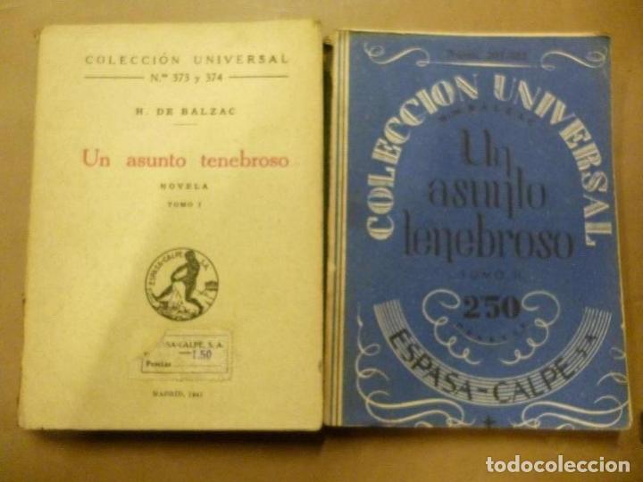 Libros: Un Asunto Tenebroso. - Balzac, H. de. - Foto 1