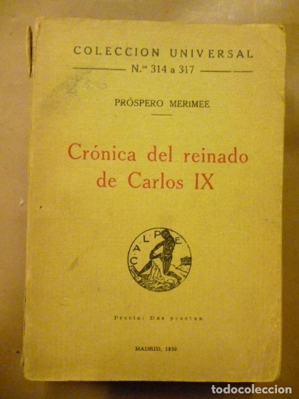 Libros: Cr&oacute;nica del Reinado de Carlos IX. - Merim&eacute;e, Pr&oacute;spero. - Foto 1