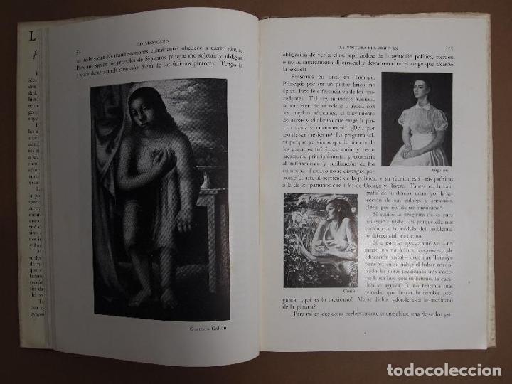 Libros: LO MEXICANO EN LAS ARTES PL&Aacute;STICAS. - MORENO VILLA, Jos&eacute;. - Foto 2