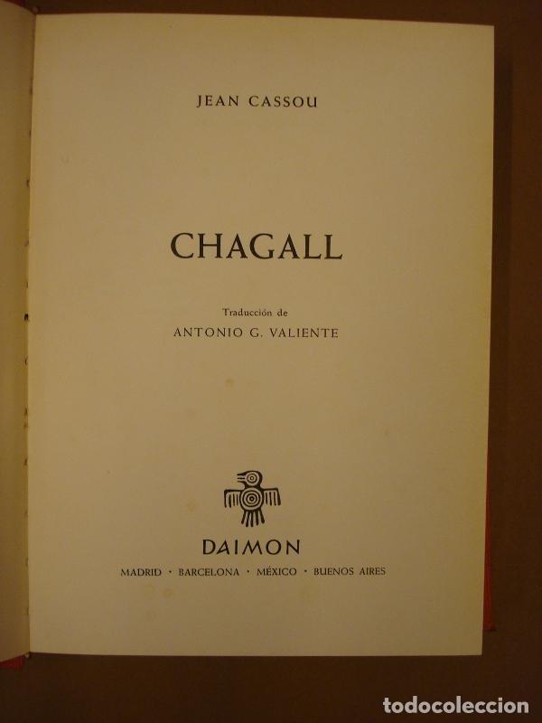 Libros: CHAGALL. Trad. de Antonio G. Valiente. - (Chagall) Cassou, Jean. - Foto 2