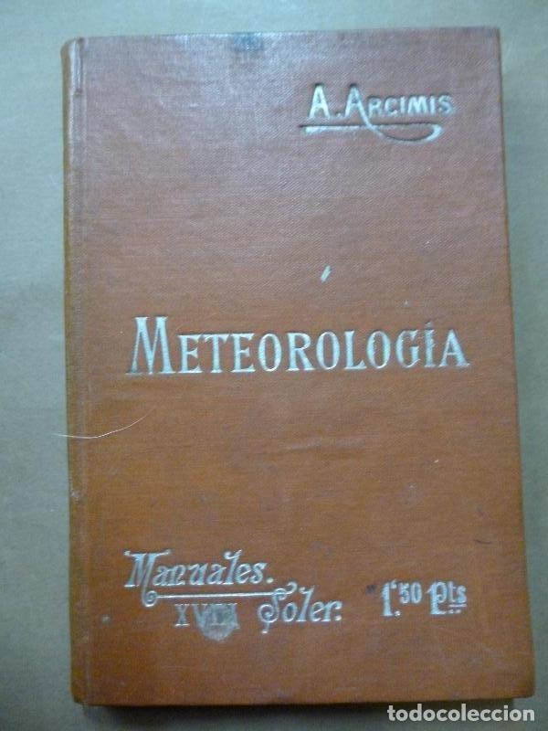 Libros: Meteorolog&iacute;a. - Arcimis, Augusto. - Foto 1