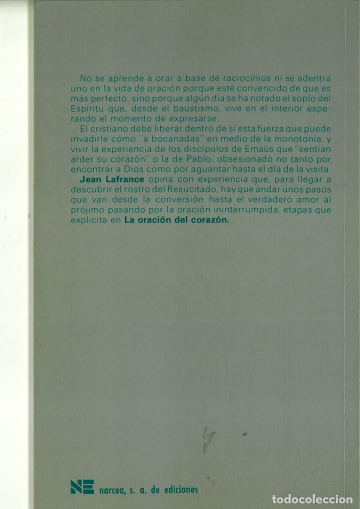 Libros: LA ORACI&Oacute;N DEL CORAZ&Oacute;N. Jean Lafrance - Foto 2
