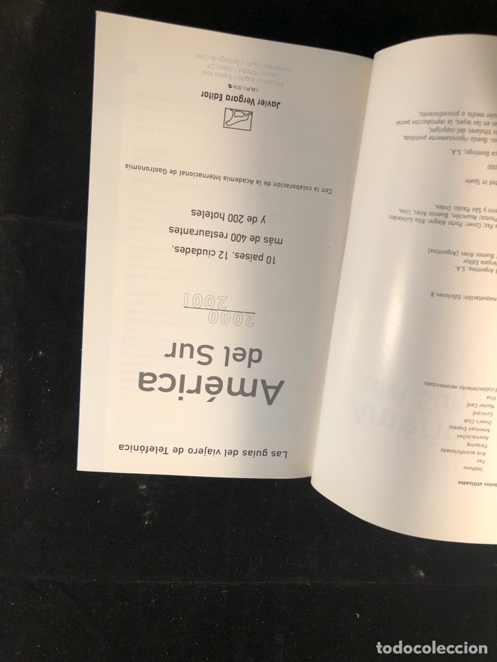 Libros: Am&eacute;rica del sur - 2000 2001 - Telefonica - Foto 2