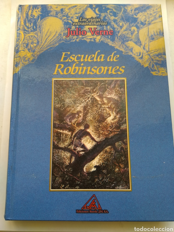 Libros: ESCUELA DE ROBINSONES/JULIO VERNE - Foto 1