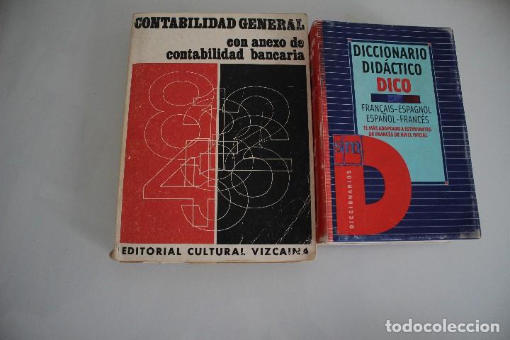 Libros: 2 LIBRO CONTABILIDA GENERAL - DICCIONARIO FRANCES ESPA&Ntilde;OL- FRANCES - Foto 1