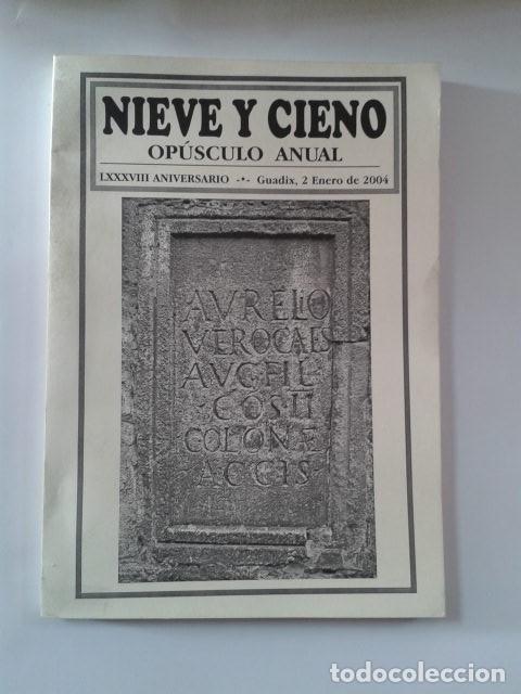 Libros: NIEVE Y CIENO OPUSCULO ANUAL - Foto 1