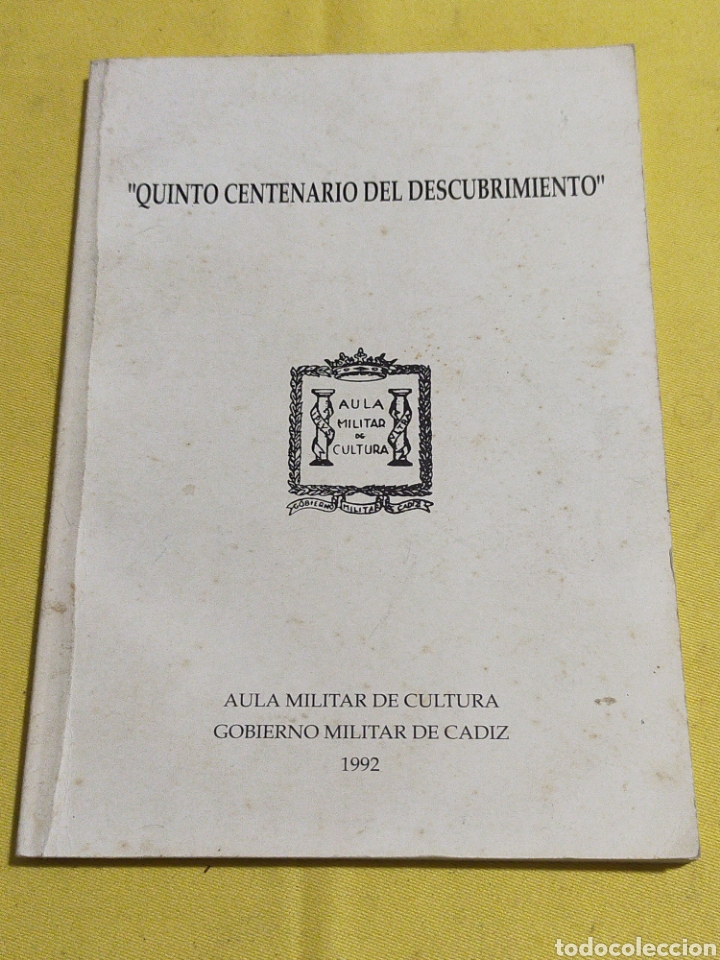 Libros: LIBRO AULA MILITAR GOBIERNO MILITAR DE CADIZ 1992