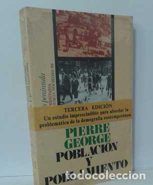 Libros: POBLACI&Oacute;N Y POBLAMIENTO - GEORGE, PIERRE - Foto 1