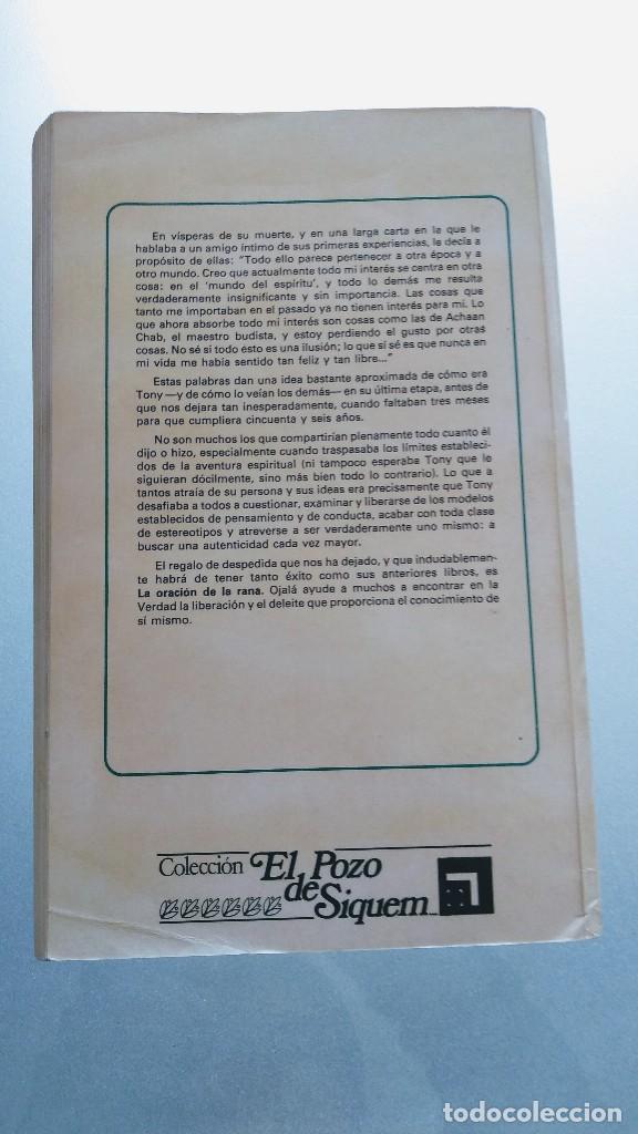 Libros: la oraci&oacute;n de la rana, tomo 1 - Anthony de Mello - Foto 2