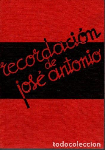 Libros: RECORDACION DE JOSE ANTONIO. - SUAREZ, Eugenio. - Foto 1
