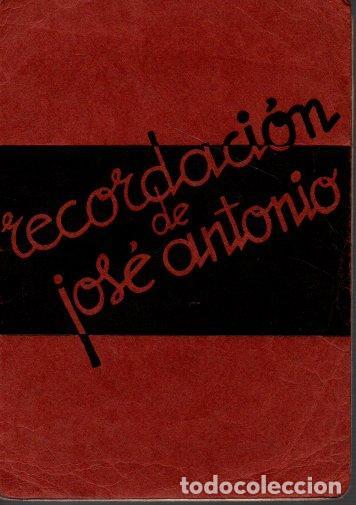 Libros: RECORDACION DE JOSE ANTONIO. - SUAREZ, Eugenio. - Foto 1