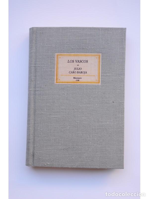 Libros: Los vascos - CARO BAROJA, Julio - Foto 1