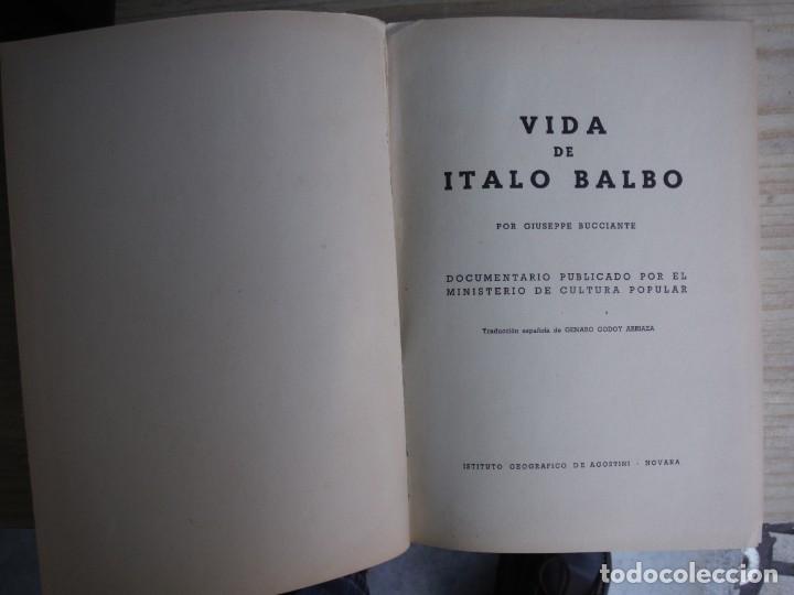 Libros: BUCCIANTE, Giuseppe. - VIDA DE ITALO BALBO - Foto 1
