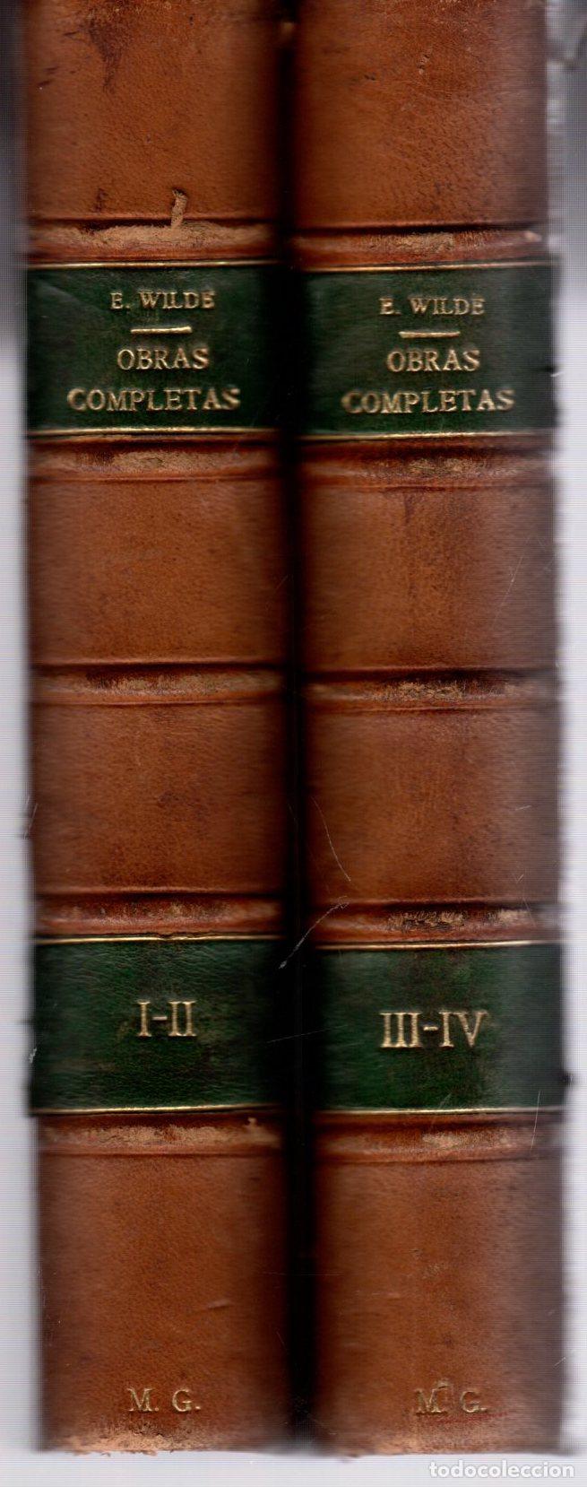 Libros: Obras completas (2 Vols) - Wilde, Eduardo - Foto 1