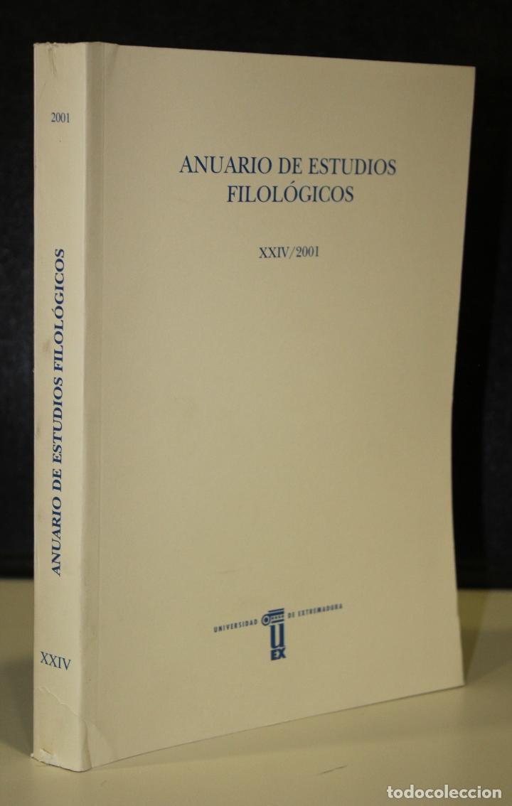 Libros: Anuario de Estudios Filol&oacute;gicos. XXIV/2001. - Vv.aa. - Foto 1