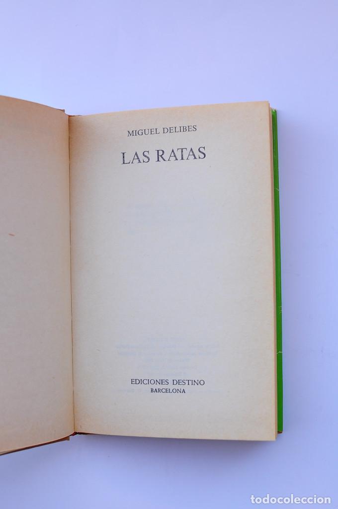 Libros: Las ratas - DELIBES, Miguel - Foto 3